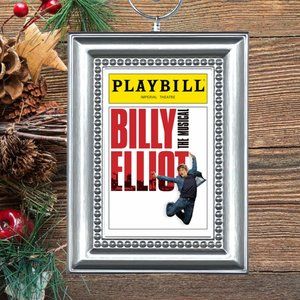 Billy‎ Elliot The Broadway Musical Playbill Christmas Tree Ornament